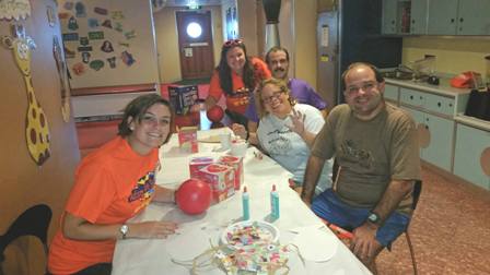 Adults in AO with Staff